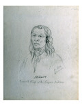 Portrait of Sti-Hass Council-Chief of the Cayus Indians