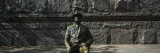 Bronze Statue of the Former Us President  Franklin Delano Roosevelt Memorial  Washington Dc  USA