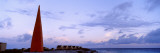 Red Obelisk Near Slave Huts  Bonaire  Netherlands Antilles