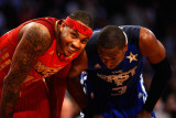 2011 NBA All Star Game  Los Angeles  CA - February 20: Carmelo Anthony and Dwyane Wade