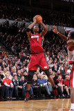 Miami Heat v Portland Trail Blazers  Portland  OR - January 9: Chris Bosh