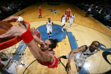 Chicago Bulls v Washington Wizards  Washington  DC - February 28: Joakim Noah and Rashard Lewis