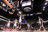 Golden State Warriors v Phoenix Suns  Phoenix  AZ - February 10: Brandan Wright and Channing Frye