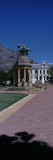 War Memorial with Table Mountain in Background  Delville Wood Memorial  Cape Town  South Africa