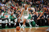Phoenix Suns v Boston Celtics  Boston  MA - March 2: Ray Allen and Jared Dudley
