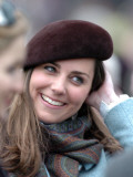 Kate Middleton in the Royal box at Cheltenham racecourse  March 16th 2007