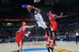 Los Angeles Clippers v Oklahoma City Thunder  Oklahoma City  OK - February 22: Russell Westbrook  B