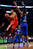 2011 NBA All Star Game  Los Angeles  CA - February 20: Russell Westbrook and Joe Johnson