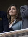 Kate Middleton in the Royal box at Cheltenham racecourse  16th March 2007