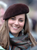 Kate Middleton in the Royal box at Cheltenham racecourse  March 16th 2007