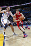 Los Angeles Clippers v Oklahoma City Thunder  Oklahoma City  OK - February 22: Blake Griffin and Ne