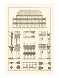Basilica at Vicenza and Library of St Marks at Venice