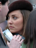Kate Middleton in the Royal box at Cheltenham racecourse  March 16th 2007