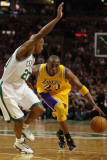 Los Angeles Lakers v Boston Celtics  Boston  MA - February 10: Kobe Bryant and Ray Allen