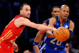 2011 NBA All Star Game  Los Angeles  CA - February 20: Manu Ginobili and Ray Allen