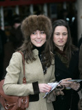 Prince Williams girlfriend Kate Middleton seen here arriving at the Cheltenham Festival on Gold Cup
