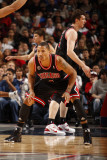 Chicago Bulls v New Jersey Nets  Newark  NJ - January 5: Derrick Rose