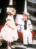 William with Laura Fellowes at wedding of Prince Andrew and Sarah Ferguson (the Duke and Duchess of