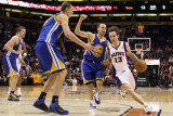 Golden State Warriors v Phoenix Suns  Phoenix  AZ - February 10: Steve Nash and Steve Nash