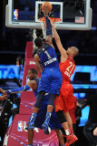 2011 NBA All Star Game  Los Angeles  CA - February 20: Amar'e Stoudemire and Tim Duncan
