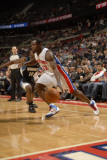 Minnesota Timberwolves v Detroit Pistons  Auburn Hills  MI - March 2: Will Bynum and Jonny Flynn
