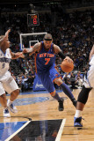 New York Knicks v Orlando Magic  Orlando  FL - March 1: Carmelo Anthony and Quentin Richardson