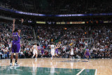 Sacramento Kings v Utah Jazz  Salt Lake City  UT - March 5: Beno Udrih and Jason Thompson
