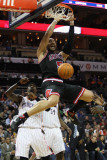 Chicago Bulls v Charlotte Bobcats  Charlotte  NC - January 12: Carlos Boozer and Stephen Jackson