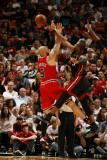 Chicago Bulls v Miami Heat  Miami  FL - March 6: Dwyane Wade and Carlos Boozer