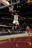 Houston Rockets v Cleveland Cavaliers  Cleveland  Oh - February 23: Christian Eyenga and Kevin Mart