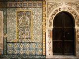 Mosaics and the Entrance Door to Gurgi Mosque in the Old City