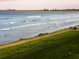Relaxing on East Beach