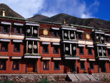 Tibetan Style Building in Labrang Monastery (Labuleng Si)
