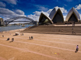 The Sydney Opera House and Harbour Bridge