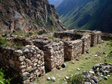 Minor Ruins of Wilkaracay Near the Start of the Inca Trail