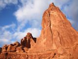 Fiery Red Rock Pinnacles