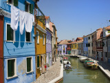 Colourful Houses by Canal