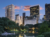 Central Park South at Night