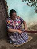 Kakchiquel Woman Weaving