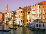 Gondolas on the The Grand Canal