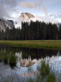 Half Dome Reflected in Flooded Meadow