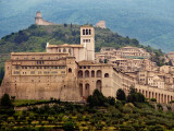 Church of St Francis in Walled Town of Assissi
