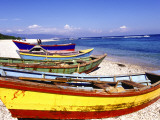 Fishing Boats on Beach