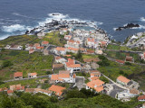 Overhead of Town and Natural Swimming Rock Pools from Miradouro Da Santinha