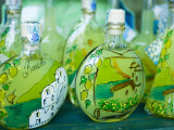 Decorated Limoncello Bottles