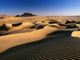 Sand Dunes of Ilekane in Tenere Part of Sahara Desert Near Agadez