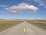 Highway from Punta Arenas