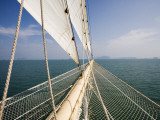 Bowsprit of Star Clipper Cruiseship Star Flyer