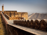 Battlements at Jaigarh Fort