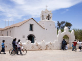 Children Entering Church of San Pedro De Atacama